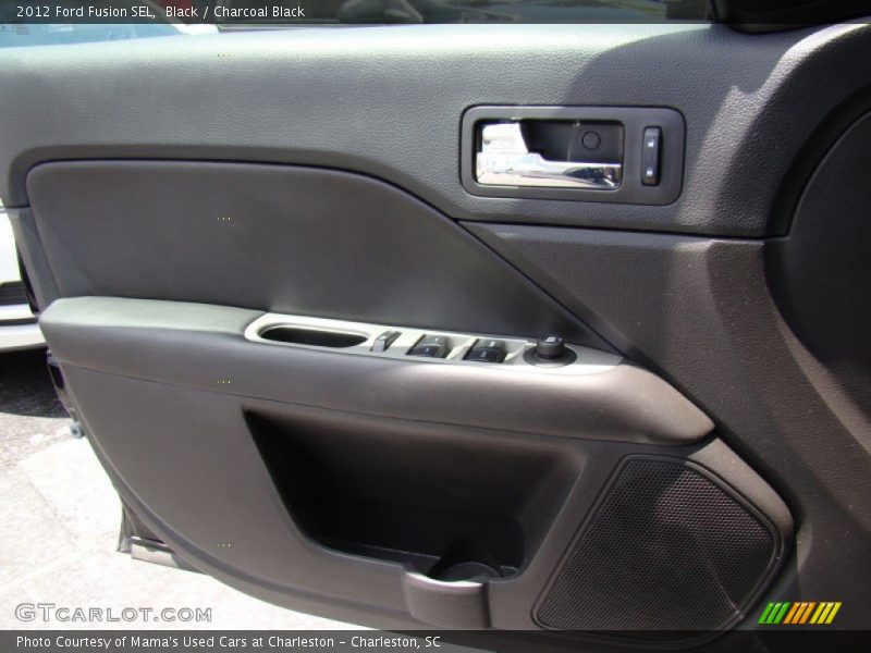 Black / Charcoal Black 2012 Ford Fusion SEL