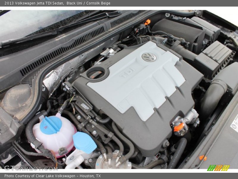 Black Uni / Cornsilk Beige 2013 Volkswagen Jetta TDI Sedan