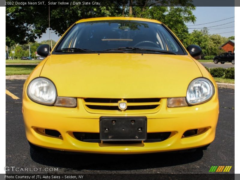 Solar Yellow / Dark Slate Gray 2002 Dodge Neon SXT