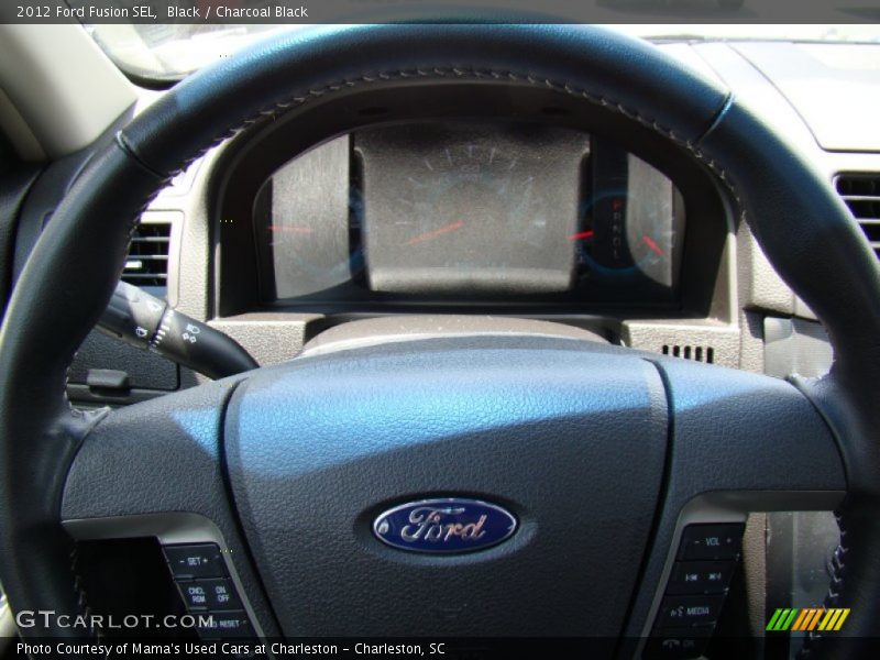 Black / Charcoal Black 2012 Ford Fusion SEL