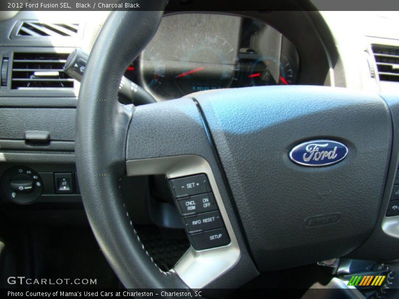 Black / Charcoal Black 2012 Ford Fusion SEL