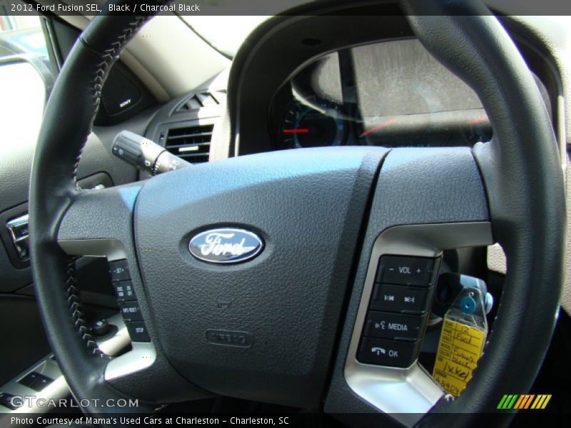 Black / Charcoal Black 2012 Ford Fusion SEL
