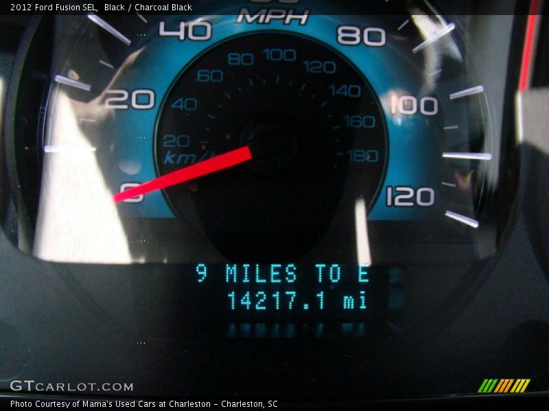 Black / Charcoal Black 2012 Ford Fusion SEL