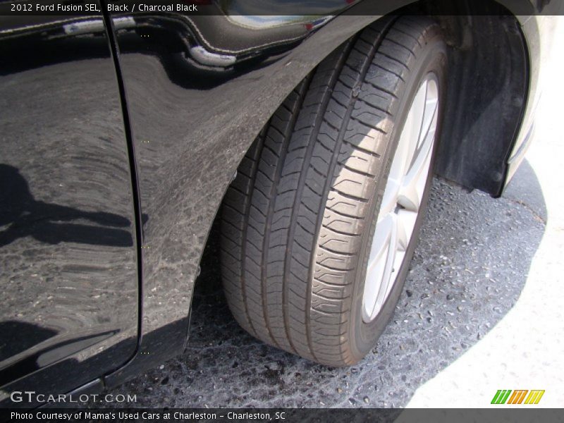 Black / Charcoal Black 2012 Ford Fusion SEL