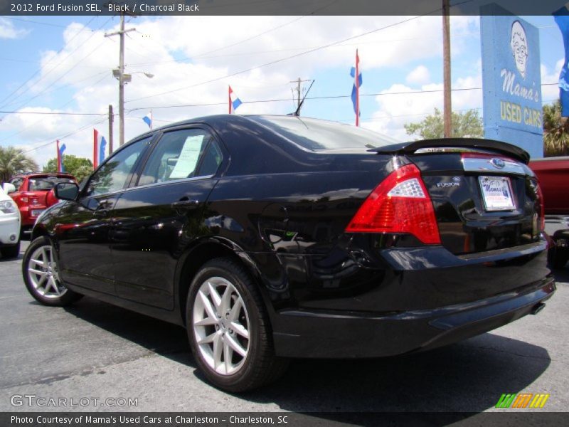 Black / Charcoal Black 2012 Ford Fusion SEL