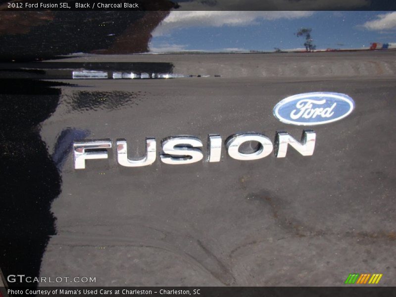 Black / Charcoal Black 2012 Ford Fusion SEL