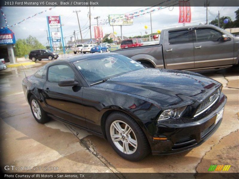 Black / Charcoal Black 2013 Ford Mustang V6 Coupe