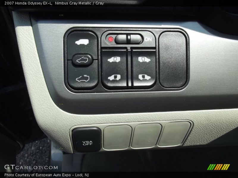 Nimbus Gray Metallic / Gray 2007 Honda Odyssey EX-L