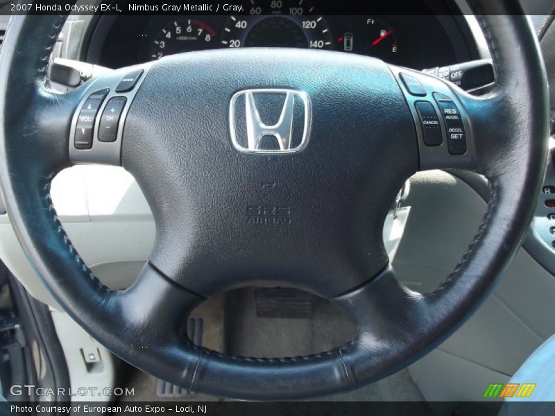 Nimbus Gray Metallic / Gray 2007 Honda Odyssey EX-L