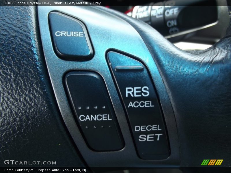Nimbus Gray Metallic / Gray 2007 Honda Odyssey EX-L