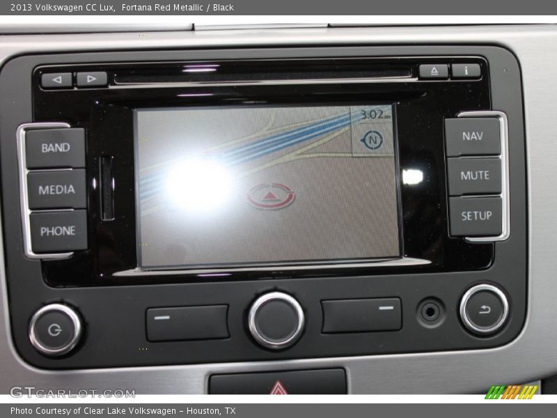 Fortana Red Metallic / Black 2013 Volkswagen CC Lux