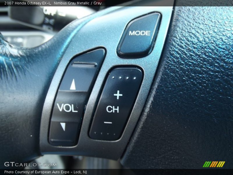 Nimbus Gray Metallic / Gray 2007 Honda Odyssey EX-L