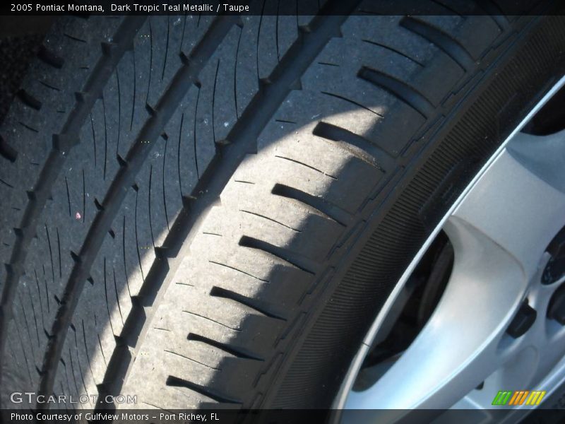 Dark Tropic Teal Metallic / Taupe 2005 Pontiac Montana