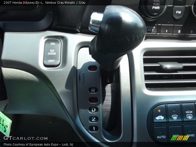 Nimbus Gray Metallic / Gray 2007 Honda Odyssey EX-L