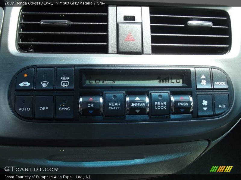 Nimbus Gray Metallic / Gray 2007 Honda Odyssey EX-L