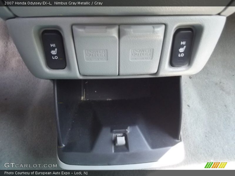 Nimbus Gray Metallic / Gray 2007 Honda Odyssey EX-L
