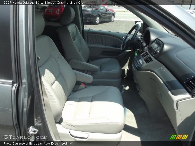 Nimbus Gray Metallic / Gray 2007 Honda Odyssey EX-L