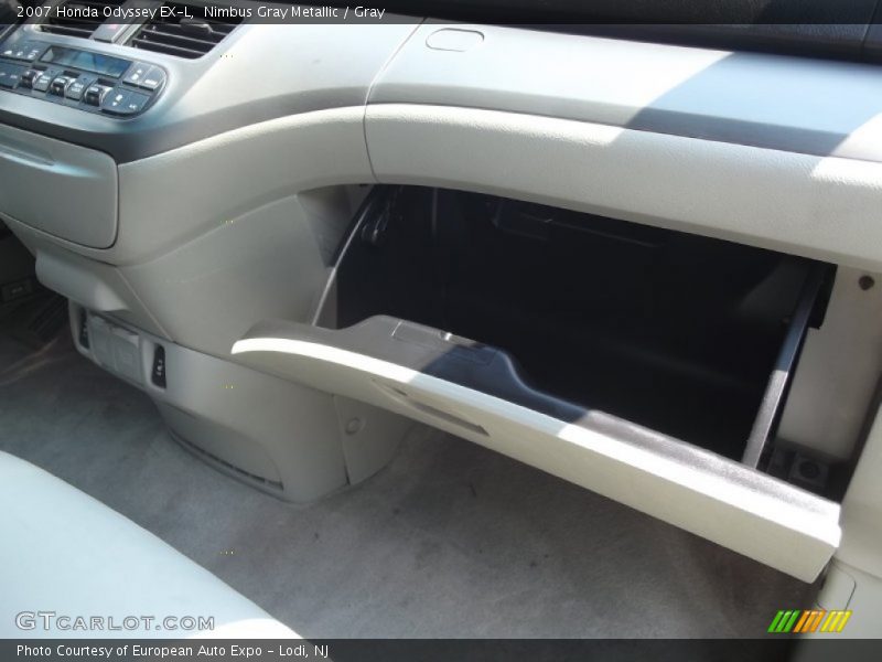 Nimbus Gray Metallic / Gray 2007 Honda Odyssey EX-L