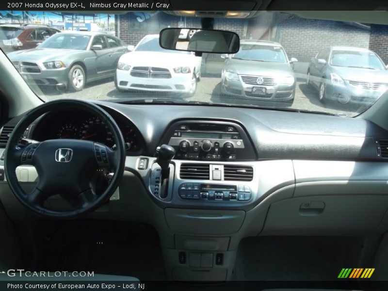 Nimbus Gray Metallic / Gray 2007 Honda Odyssey EX-L
