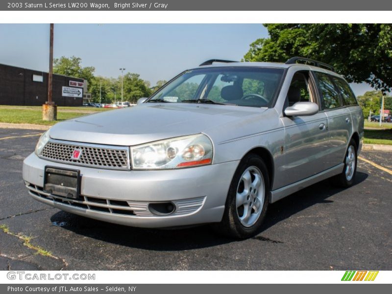 Bright Silver / Gray 2003 Saturn L Series LW200 Wagon