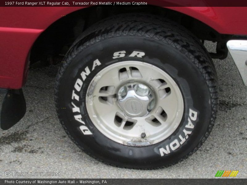 Toreador Red Metallic / Medium Graphite 1997 Ford Ranger XLT Regular Cab