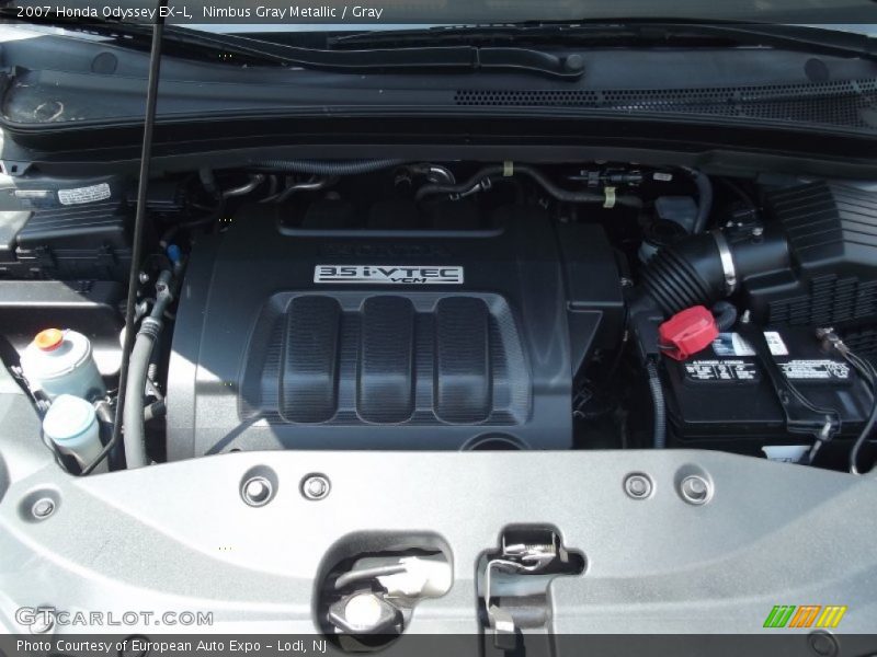 Nimbus Gray Metallic / Gray 2007 Honda Odyssey EX-L