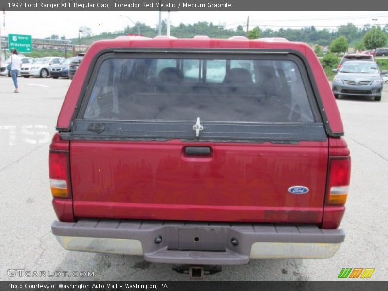 Toreador Red Metallic / Medium Graphite 1997 Ford Ranger XLT Regular Cab