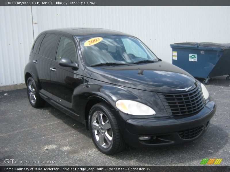 Black / Dark Slate Gray 2003 Chrysler PT Cruiser GT