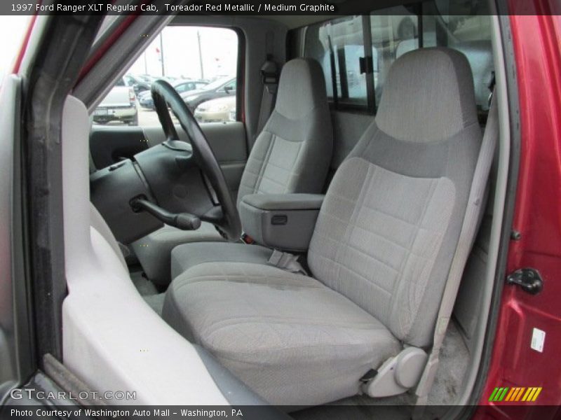 Toreador Red Metallic / Medium Graphite 1997 Ford Ranger XLT Regular Cab