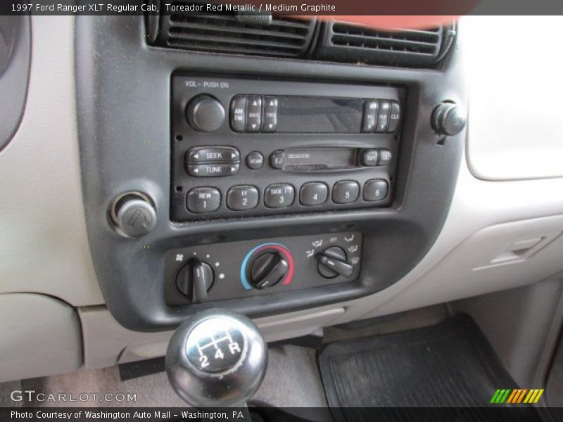 Toreador Red Metallic / Medium Graphite 1997 Ford Ranger XLT Regular Cab