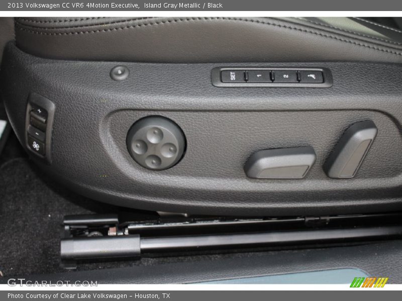 Island Gray Metallic / Black 2013 Volkswagen CC VR6 4Motion Executive