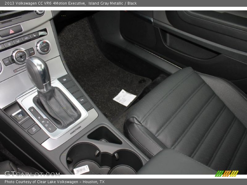 Island Gray Metallic / Black 2013 Volkswagen CC VR6 4Motion Executive