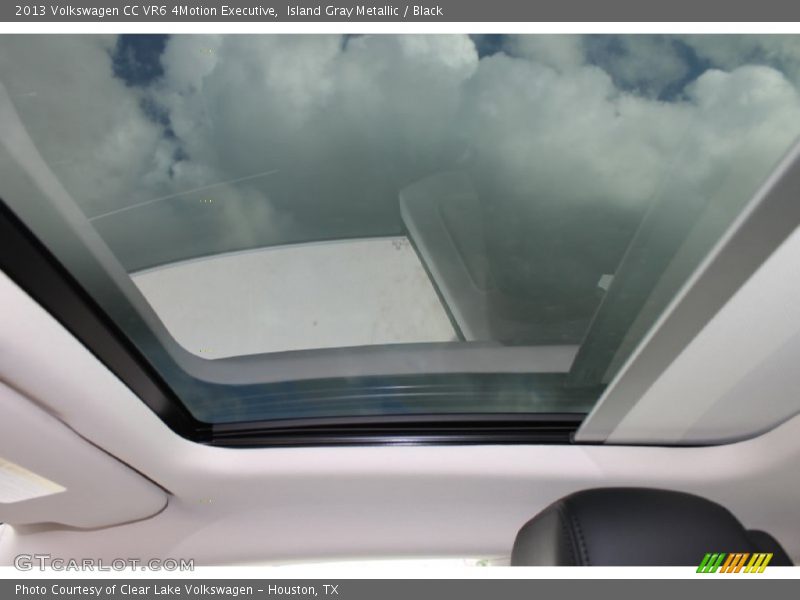 Island Gray Metallic / Black 2013 Volkswagen CC VR6 4Motion Executive