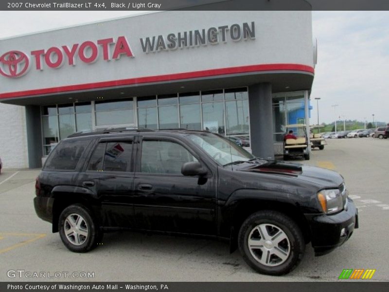 Black / Light Gray 2007 Chevrolet TrailBlazer LT 4x4