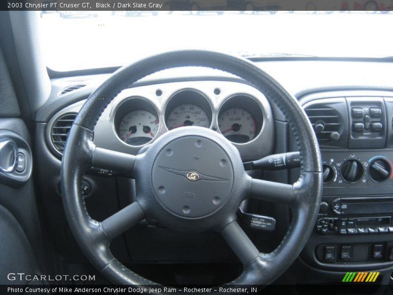 Black / Dark Slate Gray 2003 Chrysler PT Cruiser GT