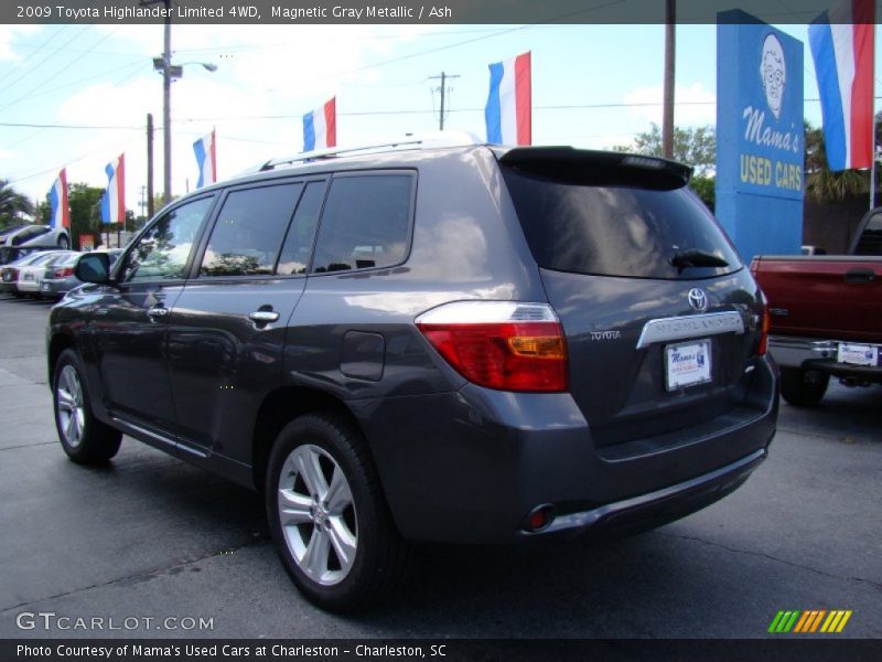 Magnetic Gray Metallic / Ash 2009 Toyota Highlander Limited 4WD