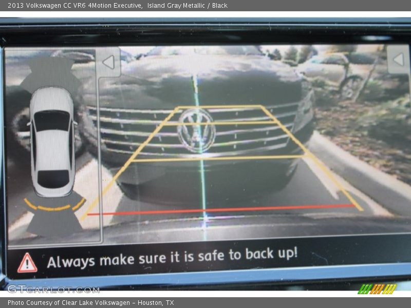 Island Gray Metallic / Black 2013 Volkswagen CC VR6 4Motion Executive