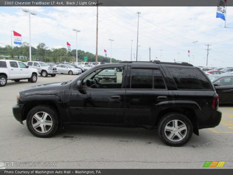 Black / Light Gray 2007 Chevrolet TrailBlazer LT 4x4