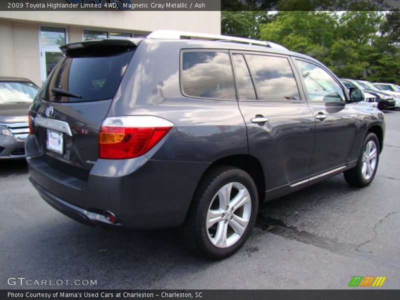 Magnetic Gray Metallic / Ash 2009 Toyota Highlander Limited 4WD