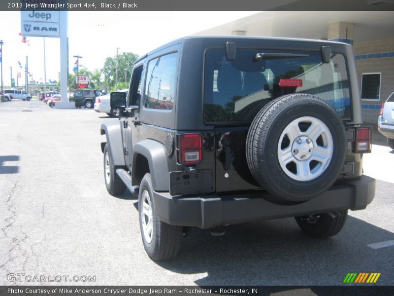 Black / Black 2013 Jeep Wrangler Sport 4x4