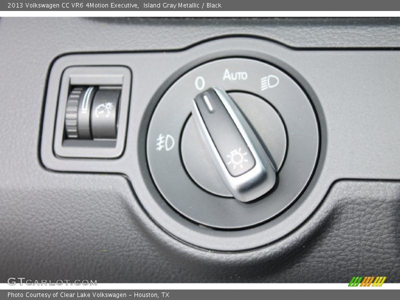 Island Gray Metallic / Black 2013 Volkswagen CC VR6 4Motion Executive
