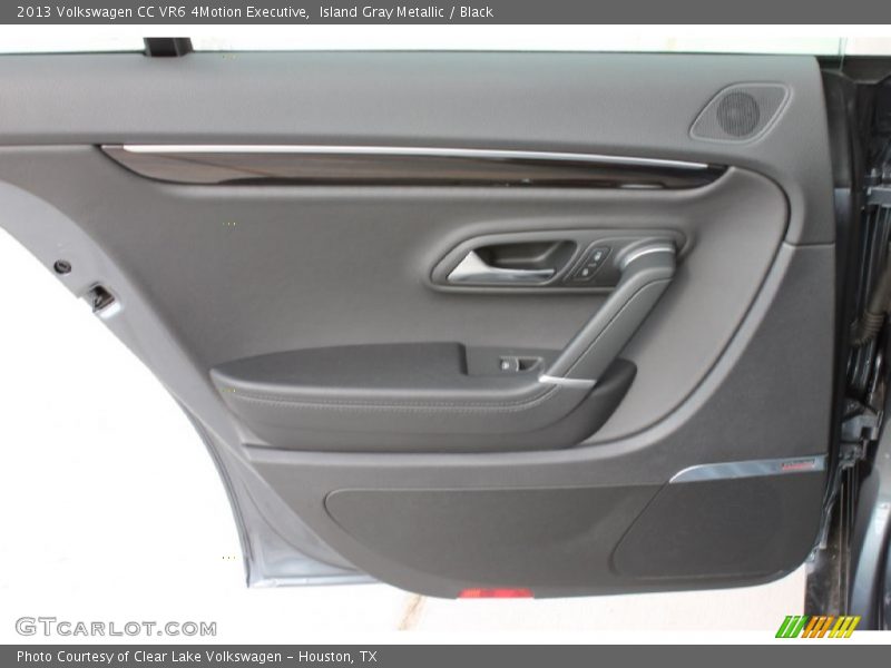 Island Gray Metallic / Black 2013 Volkswagen CC VR6 4Motion Executive