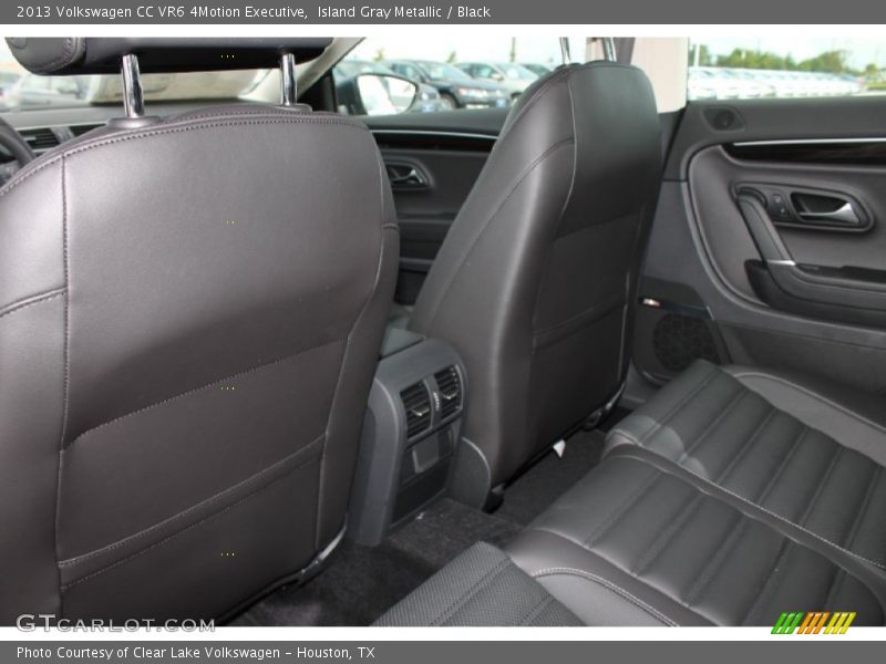 Island Gray Metallic / Black 2013 Volkswagen CC VR6 4Motion Executive