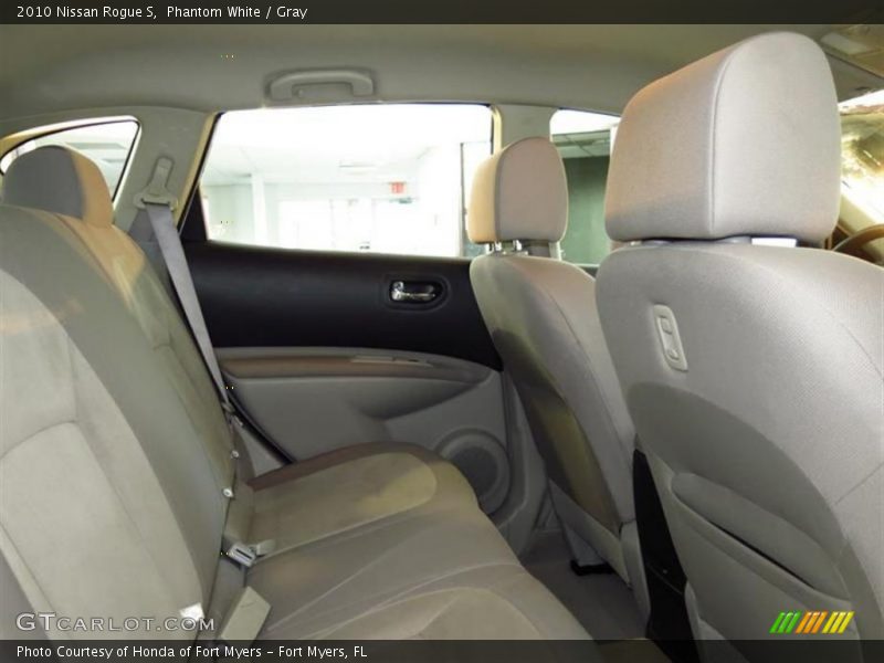 Phantom White / Gray 2010 Nissan Rogue S