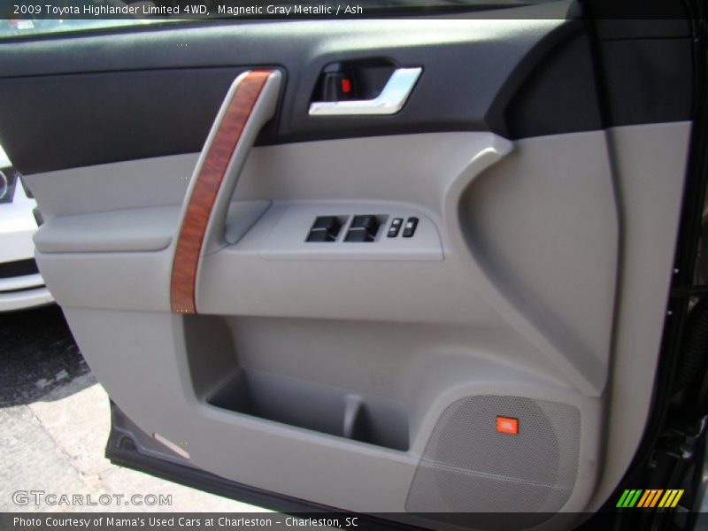 Magnetic Gray Metallic / Ash 2009 Toyota Highlander Limited 4WD