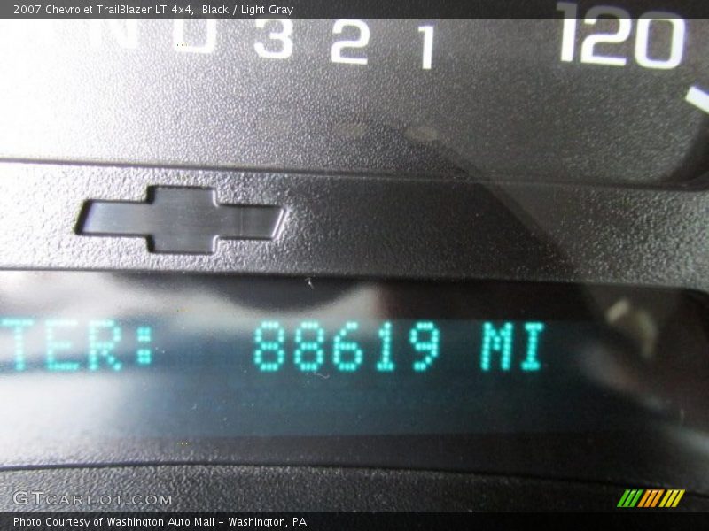 Black / Light Gray 2007 Chevrolet TrailBlazer LT 4x4