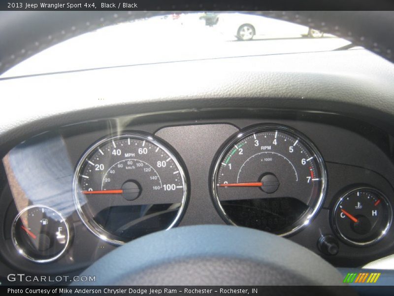 Black / Black 2013 Jeep Wrangler Sport 4x4