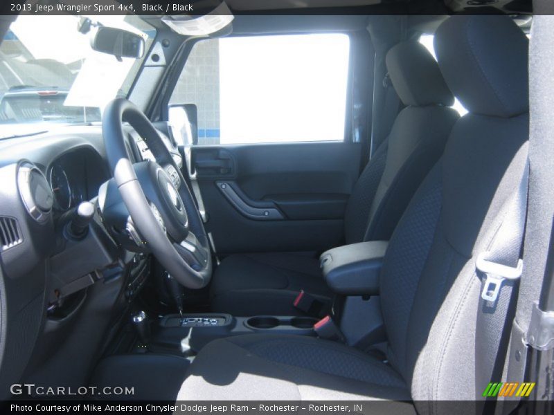 Black / Black 2013 Jeep Wrangler Sport 4x4