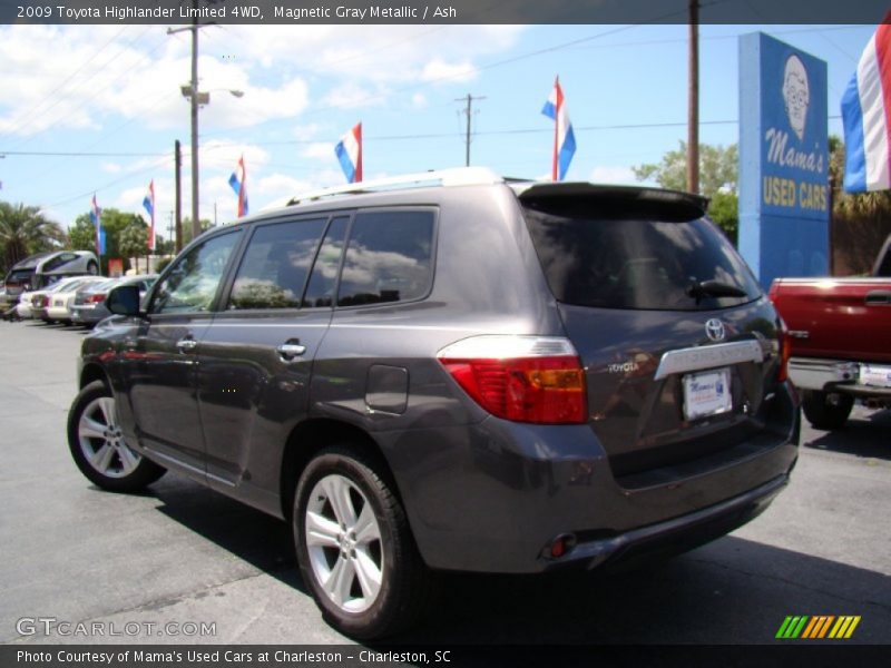 Magnetic Gray Metallic / Ash 2009 Toyota Highlander Limited 4WD