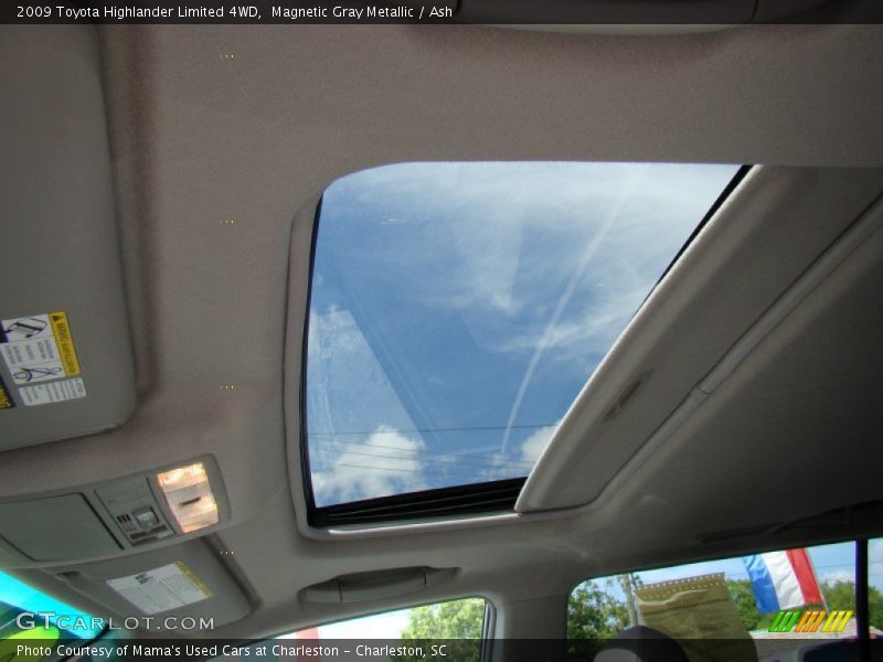 Magnetic Gray Metallic / Ash 2009 Toyota Highlander Limited 4WD